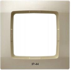 Ospel Ramka Pojedyncza do Łączników Ip44 Karo (RH-1S/42)
