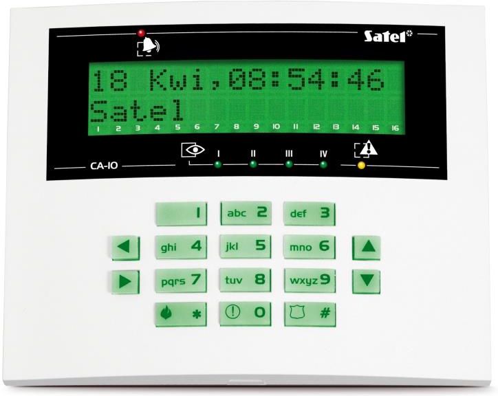 Lcd клавиатура. Satel CA-10 KLCD-L. Satel CA-5 KLCD-S. Клавиатура Satel PRF-LCD. Клавиатура Satel INT-KLCDL-BL.