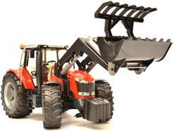 Zdjęcie Bruder 03047 Traktor Massey Ferguson Z Ładowaczem - Chełmno