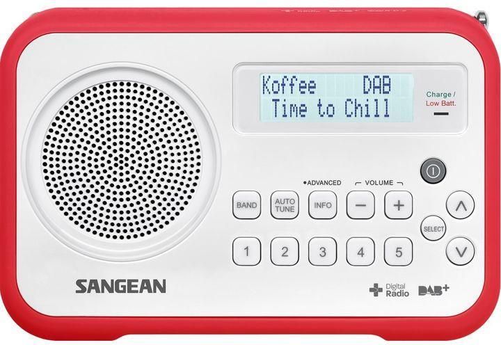 Radio Sangean DPR-67 DAB+ czerwono/białe - Opinie i ceny na Ceneo.pl