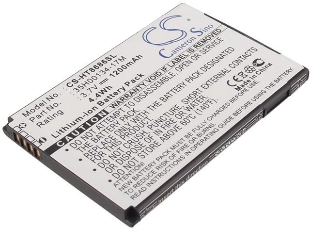 Batteria 3.7V Ricambio Batteria Cameron Sino CS-GWP820CL - 1200mAh 3.7V Li-ion Ricambio Ricambio Batteria 3.7V