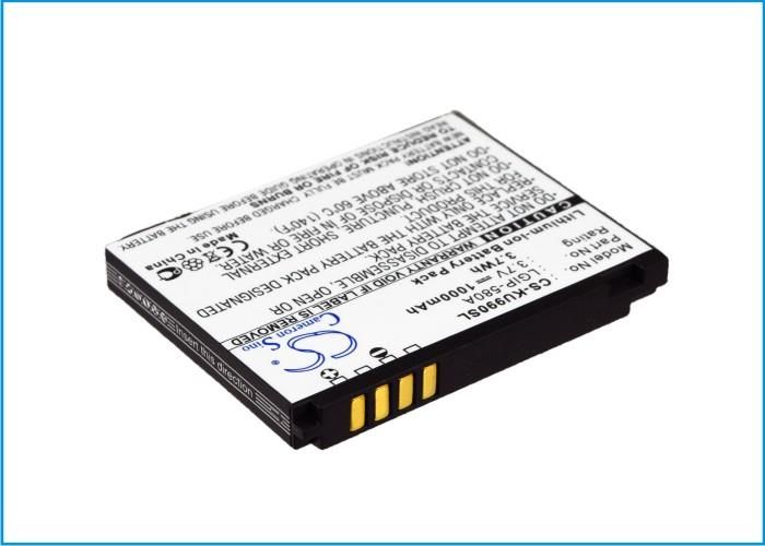 Bateria Cameron Sino LG KU990 / LGIP580A 1000mAh 3.7Wh LiIon 3.7V (GC