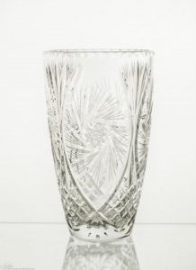 Crystal Julia wazon kryształowy 22cm na kwiaty 3440