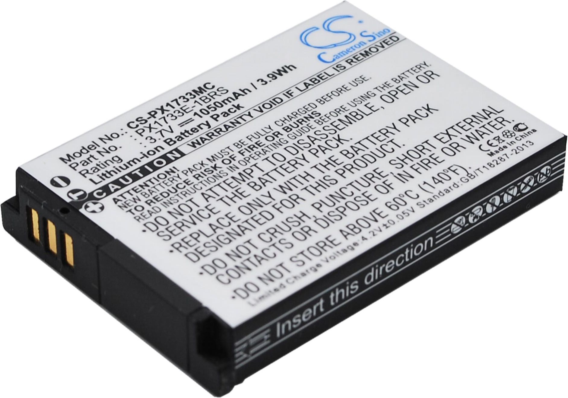 Batteria Al Litio Per HP IPAQ RZ1700 Series – 3.7V 1050mAh, Sostituisce 365748-001 - 4