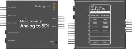 Blackmagic Mini Converter-SDI to Analog - Ceny i opinie na Ceneo.pl