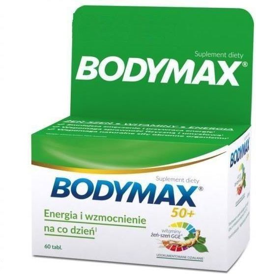 Bodymax 50+ 60 tabl. - zdjęcie 1 Bodymax 50+ 60 tabl.