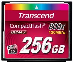 Transcend CompactFlash 256GB 800x UDMA7 (TS256GCF800)