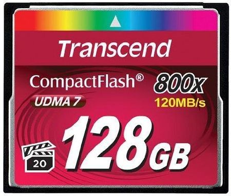 Transcend CompactFlash 128GB 800x UDMA7 (TS128GCF800)