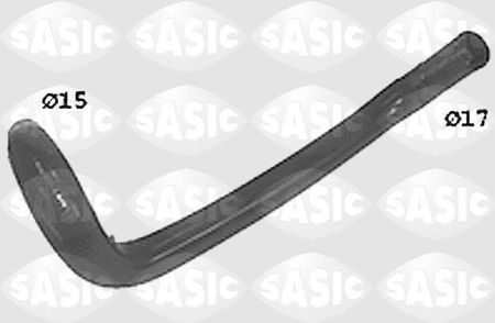 Przewód elastyczny chłodnicy SASIC SWH0350