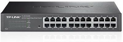 TP-LINK PRZEŁĄCZNIK EASY SMART 24-PORT 10/100/1000MB/S, (TL-SG1024DE)