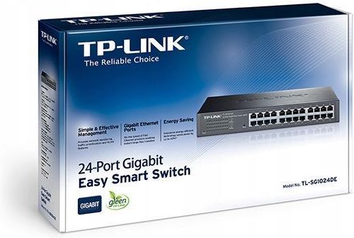 sprzedam  TP-LINK PRZEŁĄCZNIK EASY SMART 24-PORT 10/100/1000MB/S, (TL-SG1024DE) - zdjęcie 3