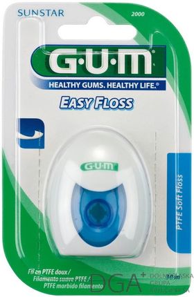 GUM Easy Floss nić dentystyczna do bardzo ciasnych przestrzeni 30m