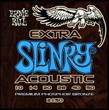 Zdjęcie Ernie Ball Extra Slinky Acoustic 2150 10-50 - Kartuzy