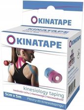 Zdjęcie KINATAPE - Kinesio Taping - 5m x 5cm - niebieski - Zgierz