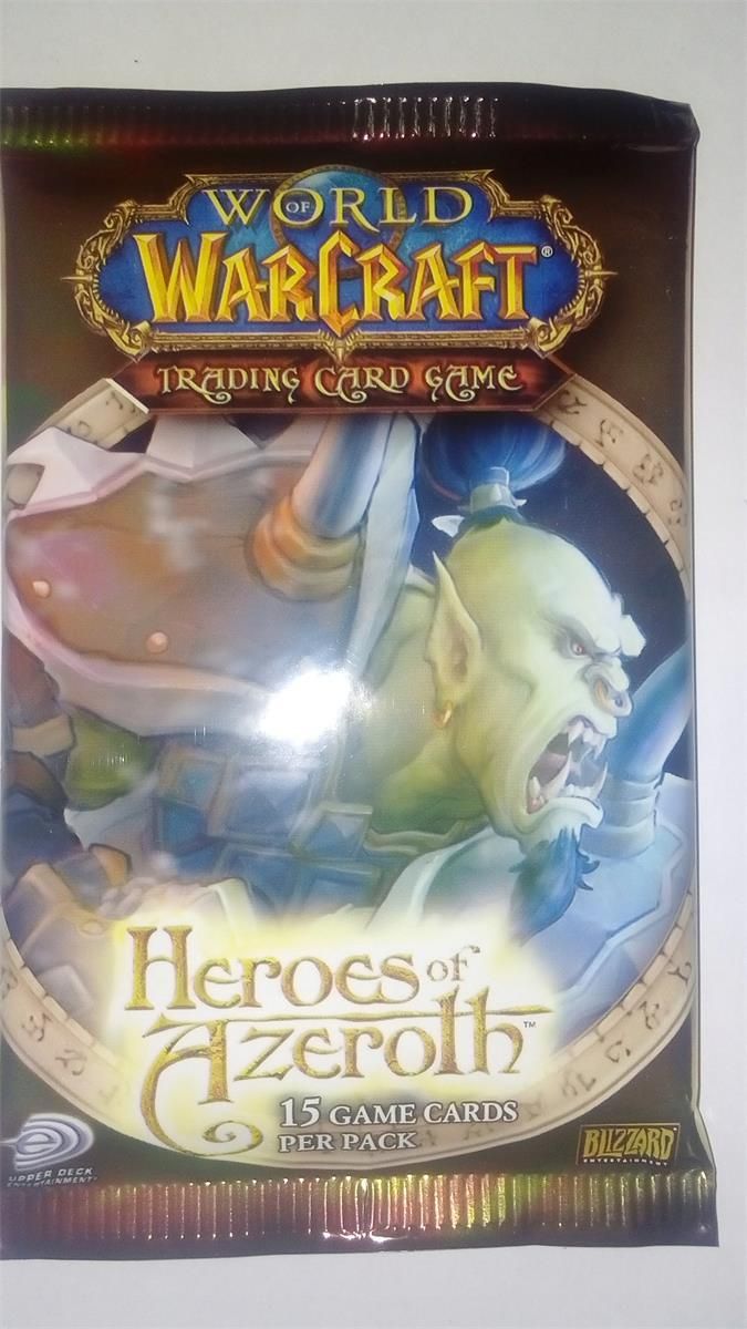 Karty World of Warcraft TCG Heroes of Azeroth Booster - Ceny i opinie - Ceneo.pl Karty World of Warcraft TCG Heroes of Azeroth Booster - Ceny i opinie - Ceneo.pl