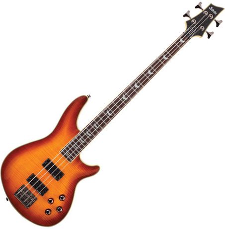 ベース Schecter Omen extreme-4 Schecter Omen Extreme 4 Electric Bass Black Cherry
