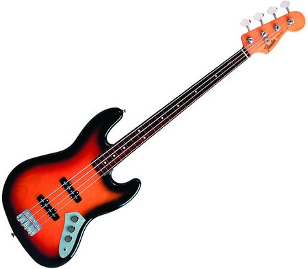 Fender Jaco Pastorius Fretless Jazz Bass 3-Color Sunburst