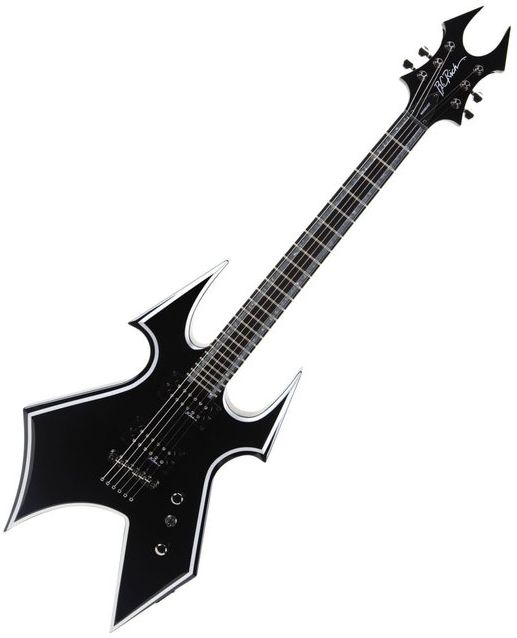 B.C. RICH TRACE WARBEAST BCリッチ ウォービースト 黒 BC Rich Trace Warbeast Onyx Black Guitar - Ceny i opinie