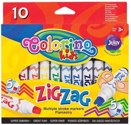 Colorino Kids Flamastry Zig Zag 10 kol 34647PTR