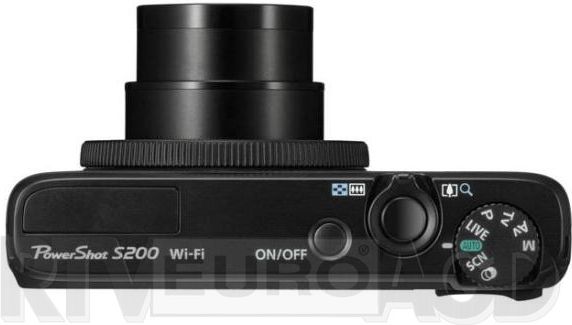 Aparat cyfrowy Canon PowerShot S200 Czarny - Ceny i opinie