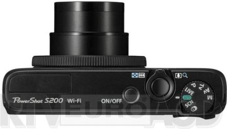 Aparat cyfrowy Canon PowerShot S200 Czarny - Ceny i opinie