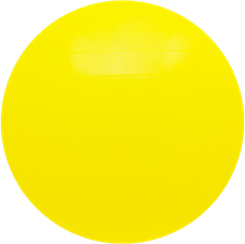 Platinium Classic 65cm Żółta - Piłki do ćwiczeń