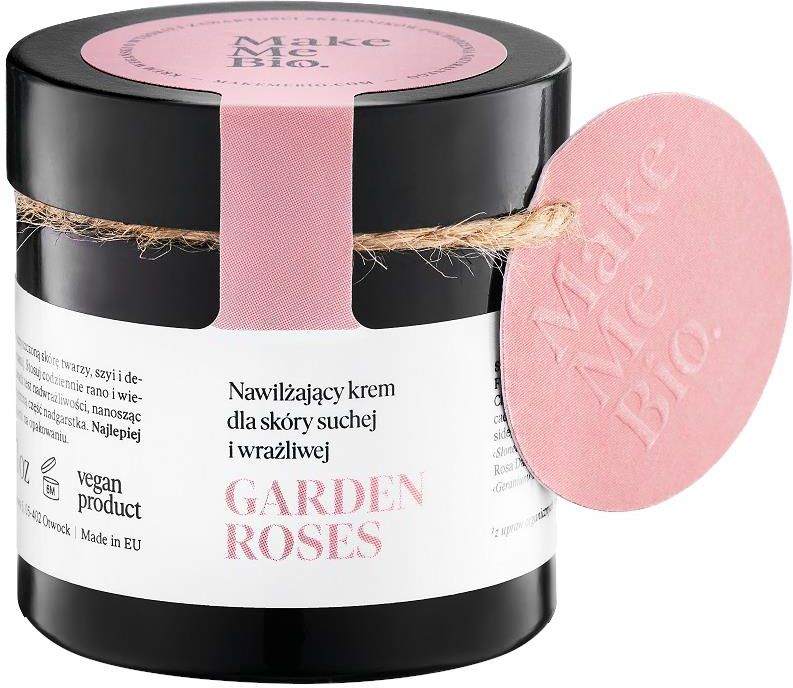 Make Me Bio Krem Make Me Bio Garden Roses nawilżający dla skóry suchej i wrażliwej na dzień i noc 60ml — Inhaltsstoffe und Bewertung
