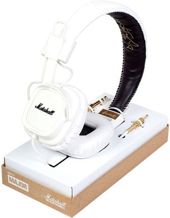Marshall Major IV ホワイト Słuchawki Marshall MAJOR WHITE - Opinie i ceny na Ceneo.pl