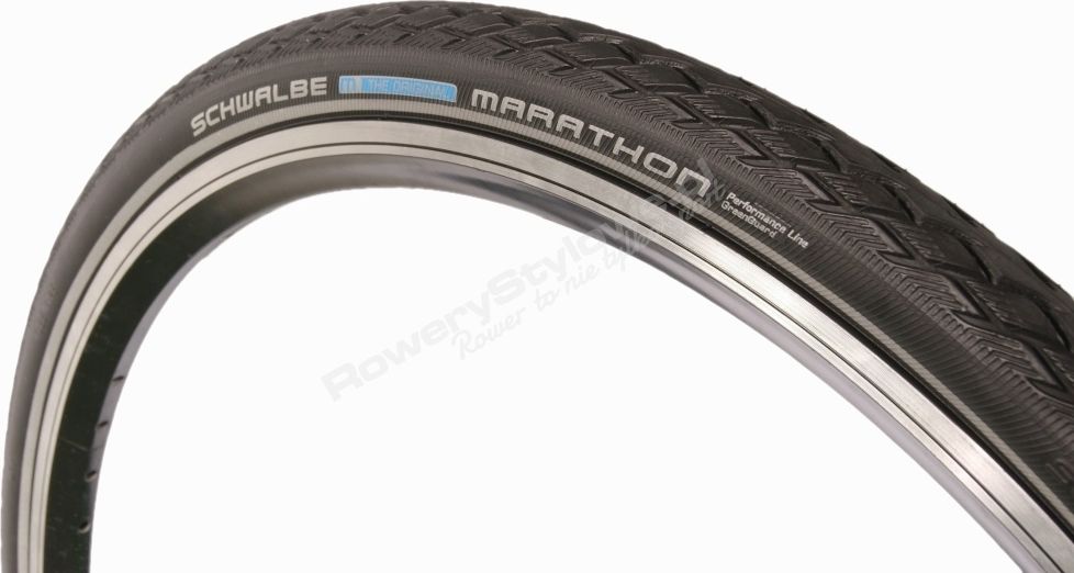 Pneu Schwalbe Marathon Greenguard 26x2.00 - Noir Réfléchissant - Neuf
