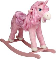 Jolly Baby Koń Na Biegunach, Różowy - Bujaki i zabawki na biegunach