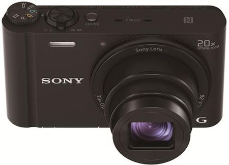 ソニー DSC-WX350 Digital Camera #C375 Różowy i Biały Aparat Cyfrowy ze Zdalnym Sterowaniem DSC