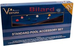 Zestaw Bilardowy Ventura Standard Pool - Kije bilardowe