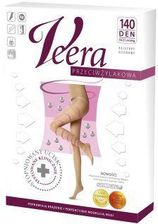 Zdjęcie Rajstopy przeciwżylakowe VEERA 140 den rozmiar 3 karmel - Białystok