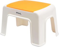 Fala stołek plastikowy 30x20x21cm pomarańczowy 75916 - Nocniki nakładki na WC i podesty