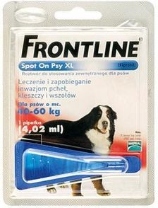 Frontline spot outlet on xl