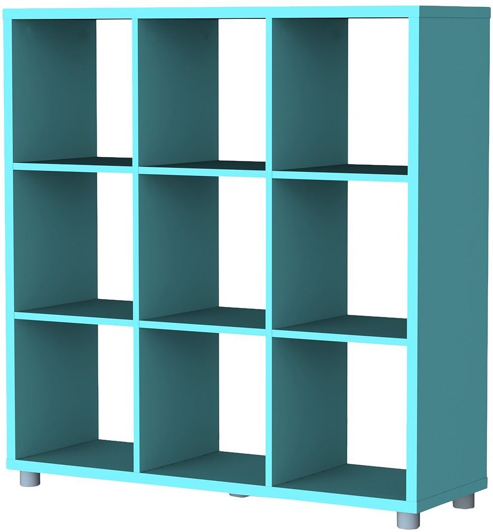 Tenzo Box Regał Turkusowy Lakier Matowy 111 x 107 x 35 cm - 1833-020 ...