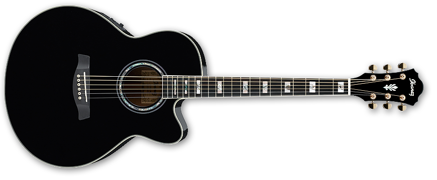 Ibanez AEL30SE-BK エレアコ ブラック フィッシュマン搭載 1200?cb