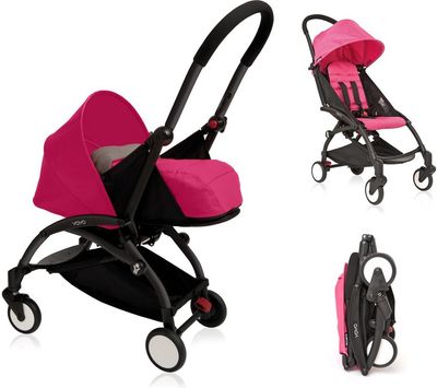Wózek Babyzen Yoyo Różowy Głęboko Spacerowy - Ceny i opinie - Ceneo.pl