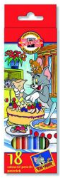 Koh-I-Nor Kredki Szkolne Tom&Jerry 18 Kolorów