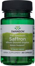Zdjęcie Swanson Full Spectrum Szafran Safrron 15mg 60kaps. - Bartoszyce