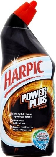 HARPIC WC GEL 750ML TURBO SHINE POWER PLUS CLEAR