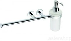 Zdjęcie Bemeta Omega Wieszak Na Ręcznik Papierowy Z Dozownikiem Mydła 104019012 - Mogielnica