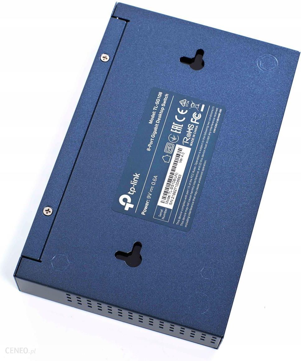 TP-LINK SG108 SWITCH 8X1GB (TL-SG108)