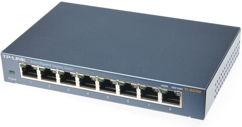 TP-LINK SG108 SWITCH 8X1GB (TL-SG108)