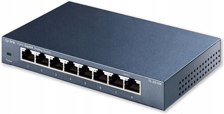 TP-LINK SG108 SWITCH 8X1GB (TL-SG108)