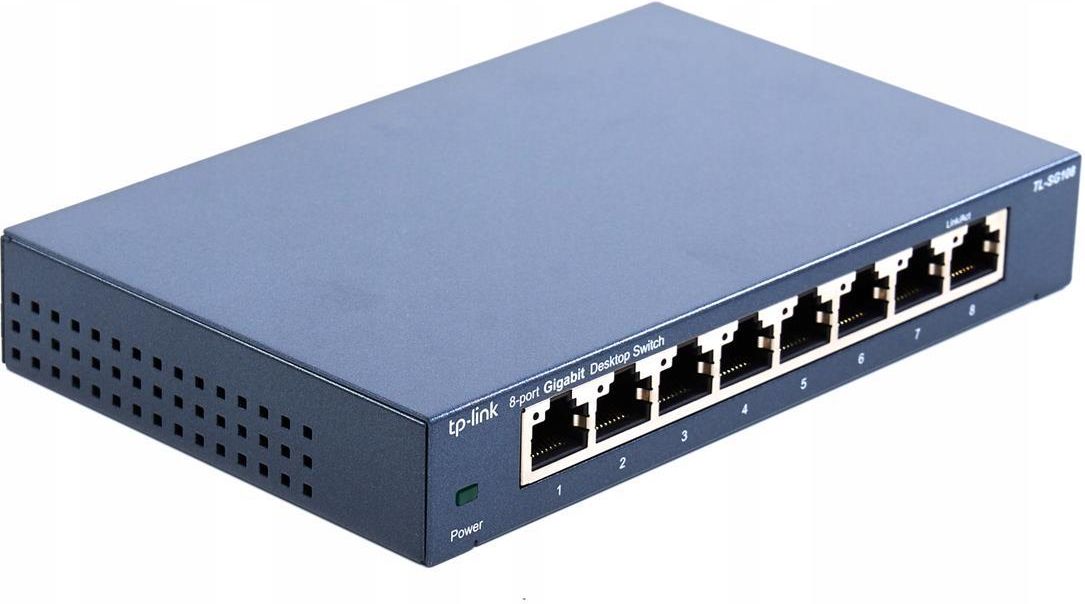 TP-LINK SG108 SWITCH 8X1GB (TL-SG108)