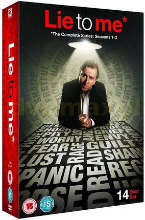 Lie to Me (Magia Kłamstwa) Complete Season 1-3 [EN] (DVD)