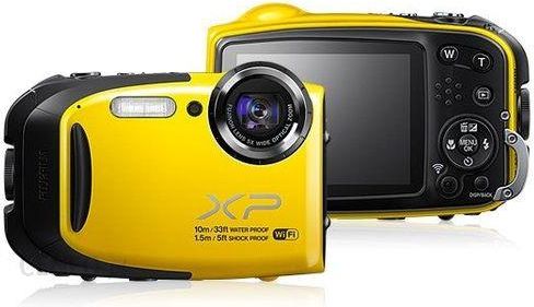 Aparat cyfrowy Fujifilm FinePix XP70 Żółty - Ceny i opinie na Ceneo.pl