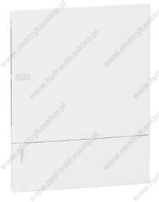 Schneider Rozdzielnica Podtynkowa Dwurzędowa Mini Pragma 63A Drzwiczki Pełne Białe (MIP22212)