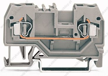 Wago złączka 2-Przewodowa Przelotowa 24A 800V 8Kv 5x53x28mm Pomarańczowa (280-902)